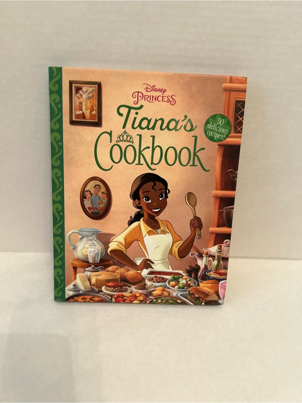 Disney Tiana's Cookbook - Green Cover